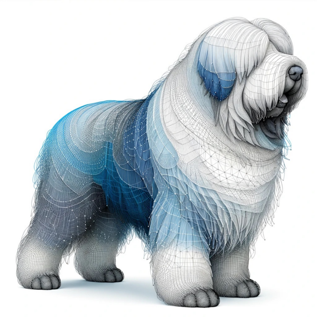 Old english sheepdog