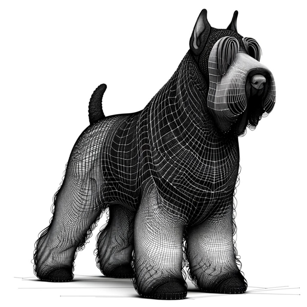 Sort Russisk Terrier