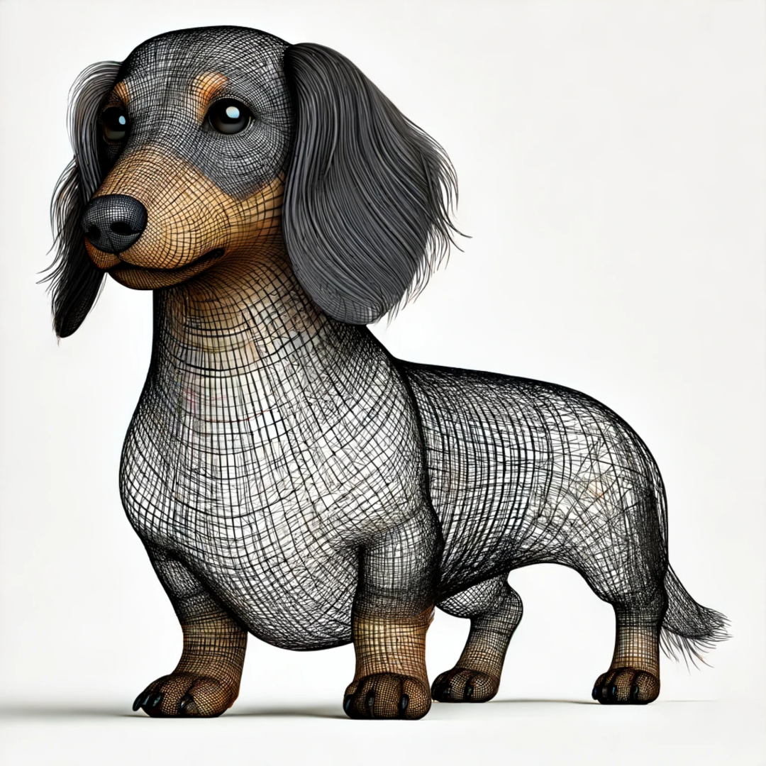 rough-haired miniature dachshund