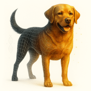 Fuldfigur Labrador 